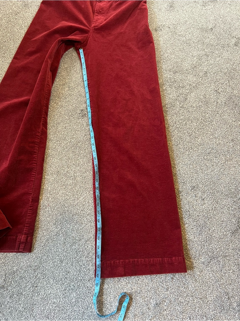 maeve colette burgundy corduroy pants - Picture 11 of 11